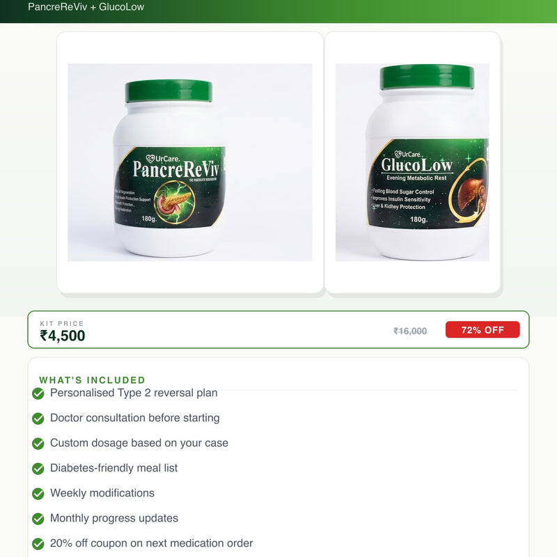 UrCare Type 2 Diabetes Reversal Kit